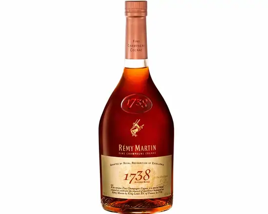Order Remy Martin 1738, 750mL cognac (40.0% ABV) food online from Sousa Wines & Liquors store, Mountain View on bringmethat.com
