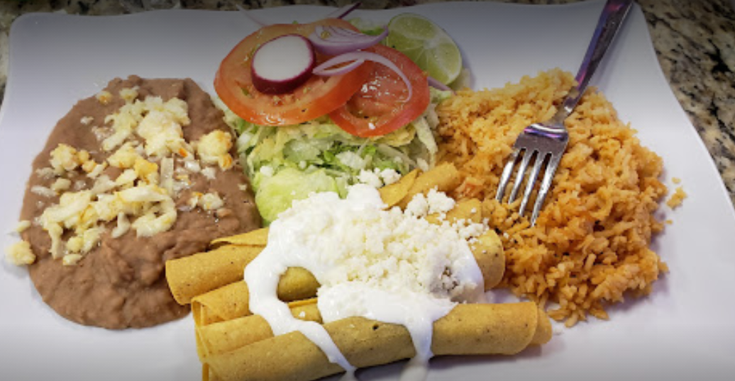 Order Flautas food online from Tacos Chinampa store, El Paso on bringmethat.com