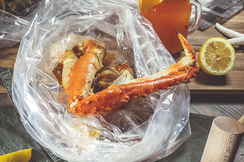 Order 1 lb. King Crab Legs Boil food online from Holy Crab Cajun Seafood store, White Plains on bringmethat.com