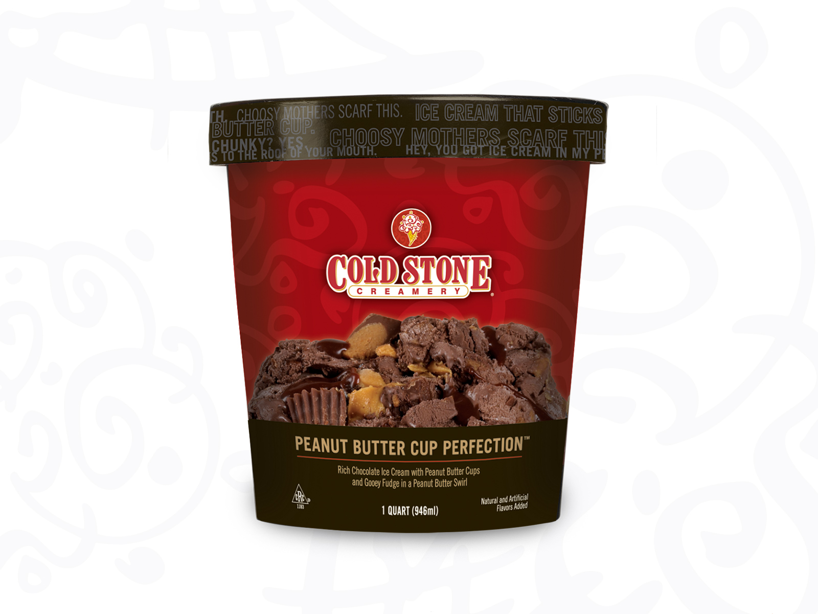 Order 1 Quart of Peanut Butter Cup Perfection food online from Cold Stone Creamery store, Albany on bringmethat.com