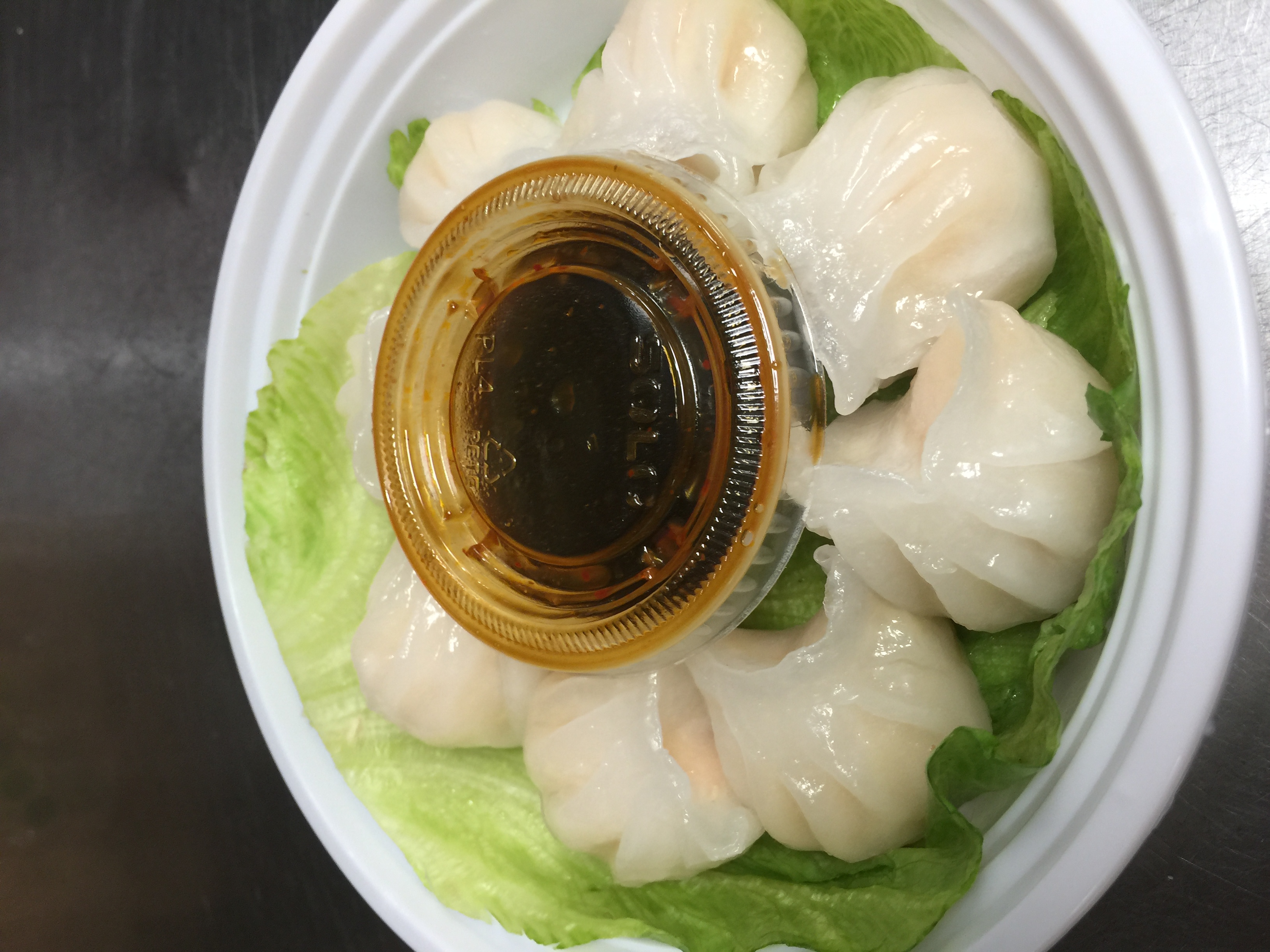 Order 11. Eight Crystal Shrimp Dumpling food online from Heelok Asian Fusion store, Lumberton on bringmethat.com