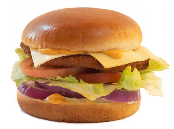 Order Yummy Zinger Chicken Burger food online from Yummy Burgers & BBQ store, Richardson on bringmethat.com