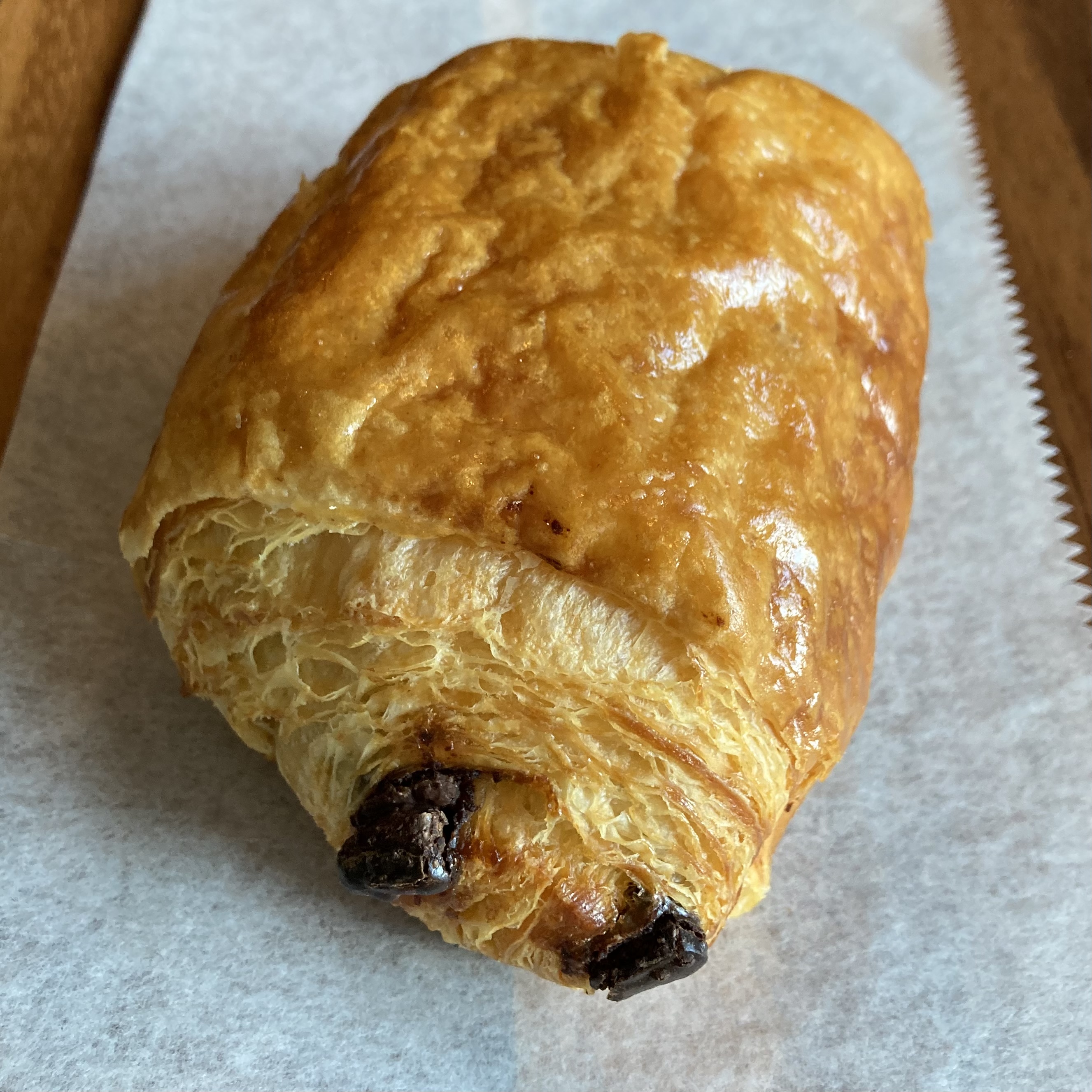 Order Chocolate Croissant food online from B Cup store, New York on bringmethat.com