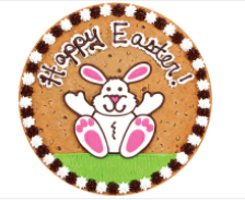 Order Happy Easter Bunny - HS2251 food online from Cookie Co store, Longview on bringmethat.com