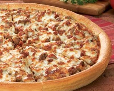 Order All Meat Combo  food online from Godfather Pizza store, Spring Valley on bringmethat.com