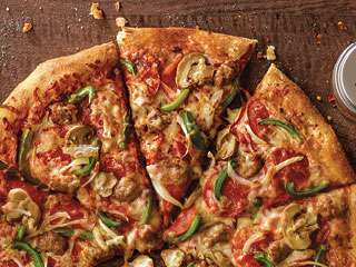 Order Deluxe Pizza food online from Marco Pizza store, Sharon on bringmethat.com