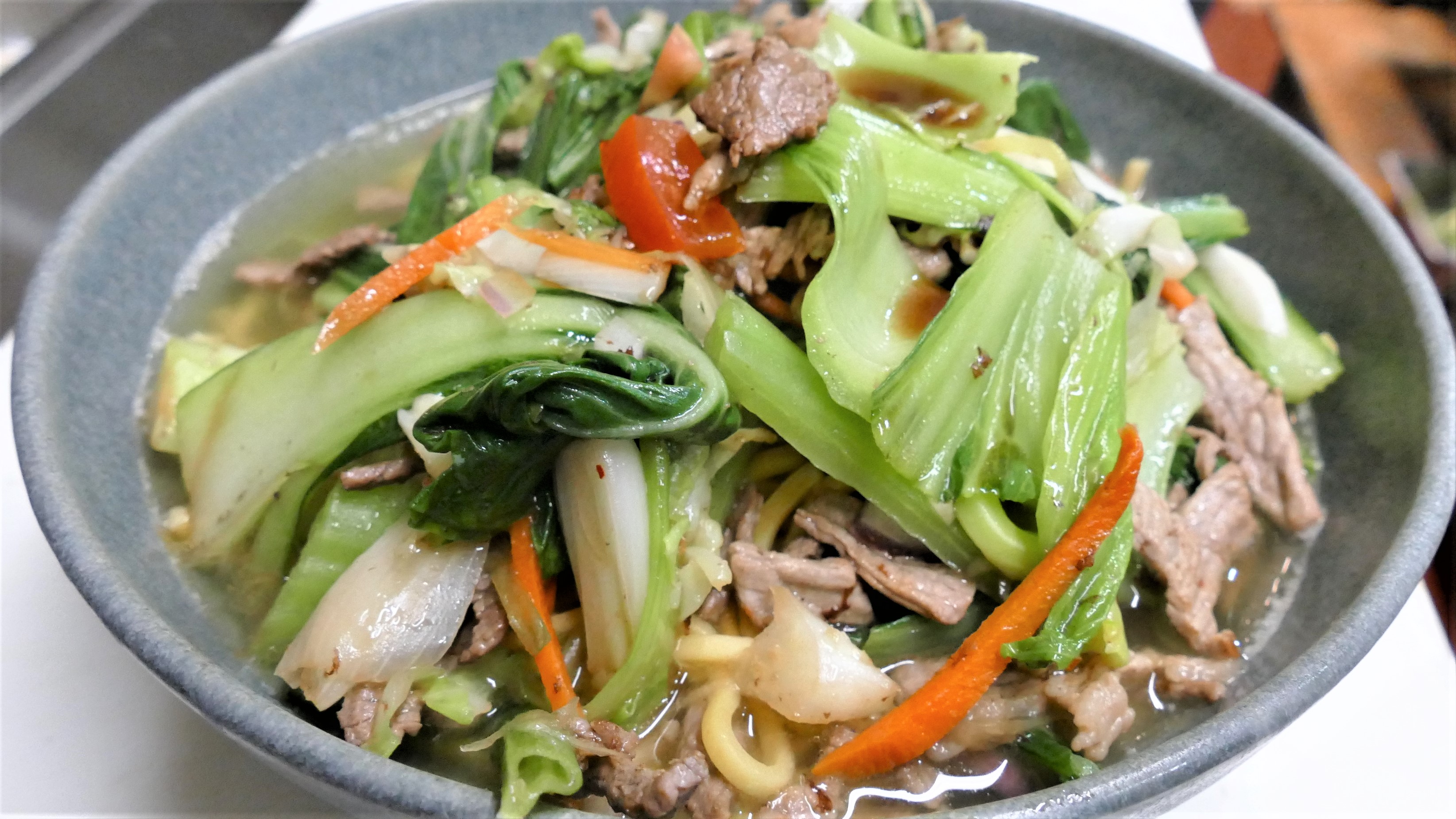 Order  Gya Thuk (Noodle Soup Dish) Beef food online from Rangzen store, Cambridge on bringmethat.com