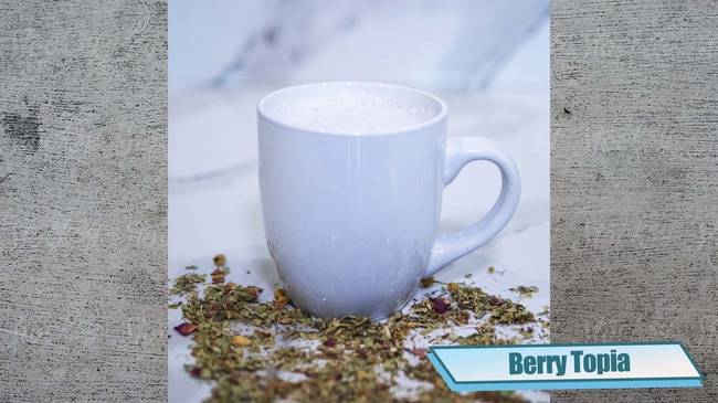Order Berry Topia (herbal) food online from Penelope's Coffee and Tea store, Foster City on bringmethat.com