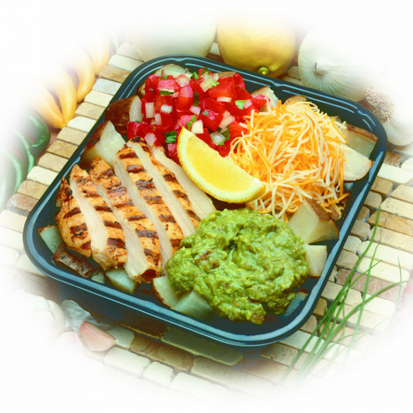 Order Moe's Famous Potato with chicken breast food online from Charo Chicken store, Costa Mesa on bringmethat.com