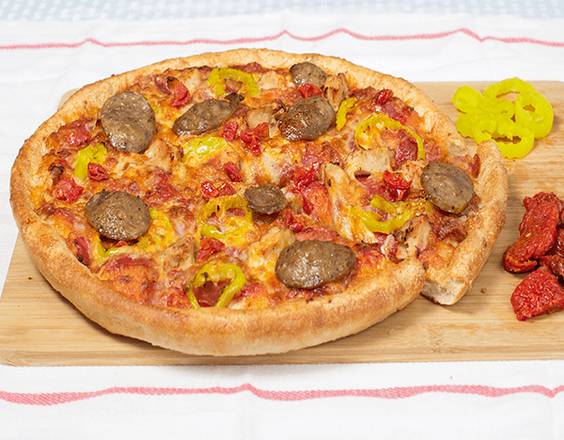 Order Zesty Italian Pizza food online from Sarpino's Pizzeria store, Evanston on bringmethat.com