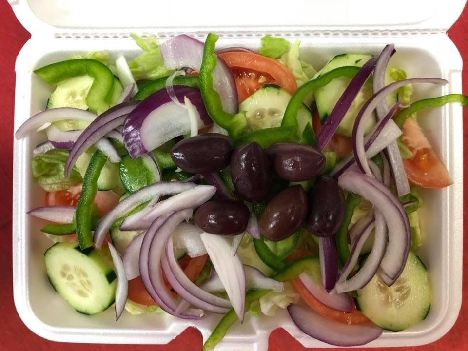 Order Garden Salad - Small food online from A-1 Pizza store, Hartford on bringmethat.com