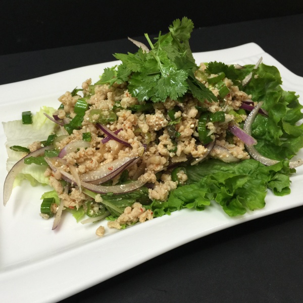 Order T5. Larb Kai Salad food online from Williamsburg Thai store, Brooklyn on bringmethat.com