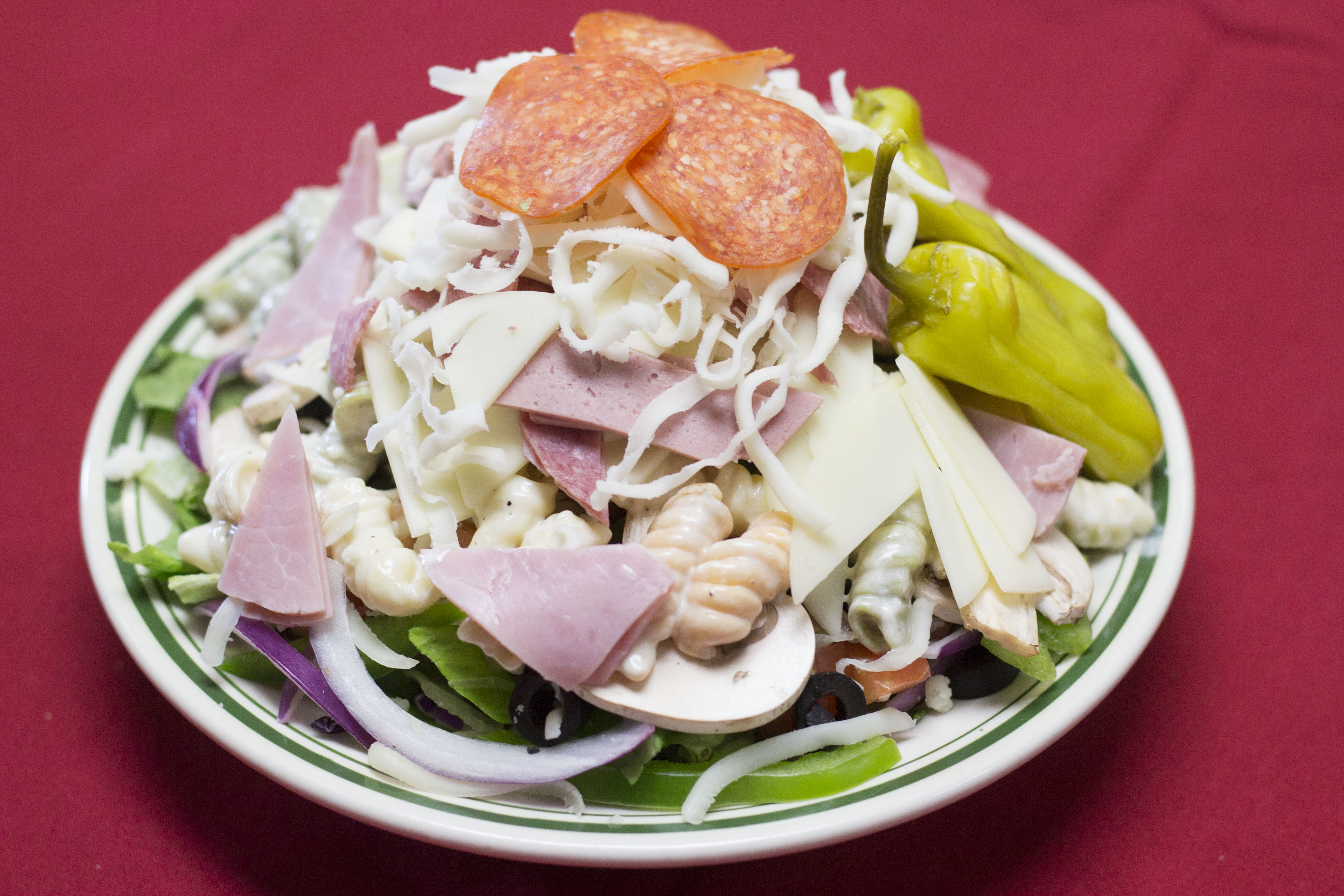 Order Pasta Chef Salad food online from The Pizza Store store, Placentia on bringmethat.com