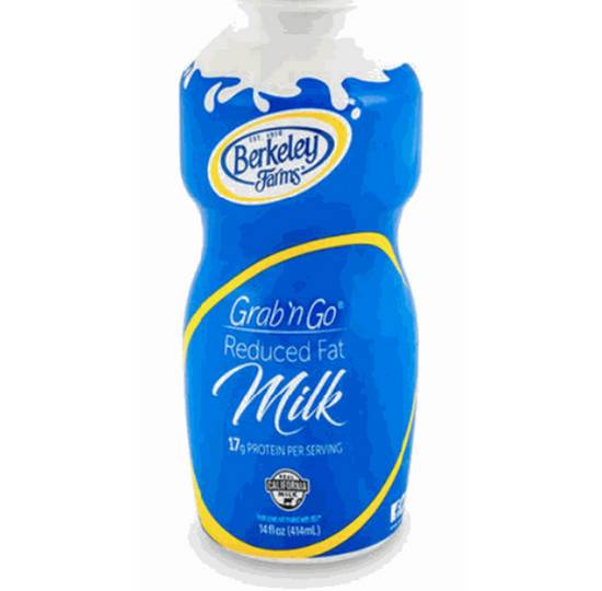 Order Berkeley Farms Grab 'n Go - Reduced Fat Milk food online from IV Deli Mart store, Goleta on bringmethat.com