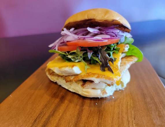 Order Chicken Cheese Sandwich food online from 418 Burgers store, Highland Park on bringmethat.com
