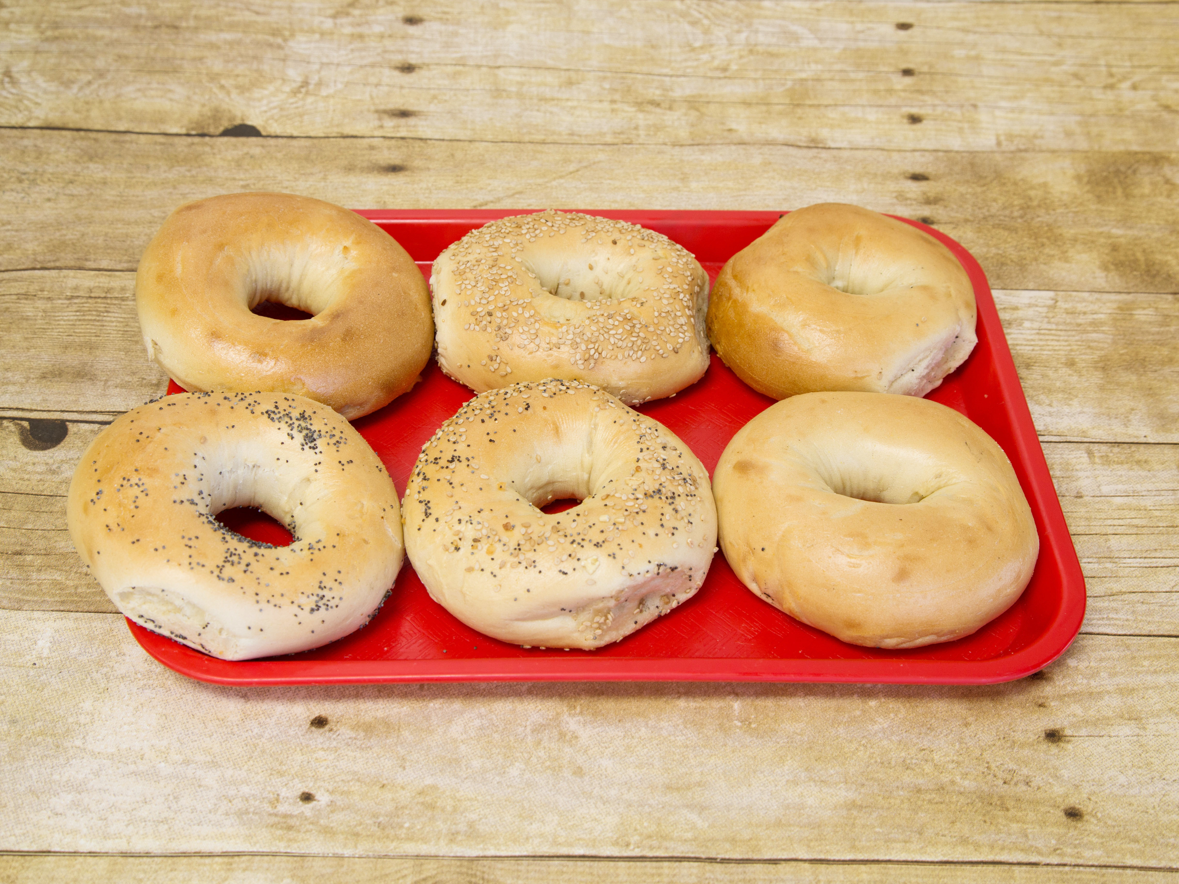 Order Bagel with Cream Cheese food online from Marco's Deli store, Metuchen on bringmethat.com