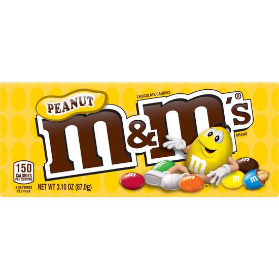 Order M&M's Chocolate Candies Peanut (3.1 oz) food online from Rite Aid store, Eugene on bringmethat.com