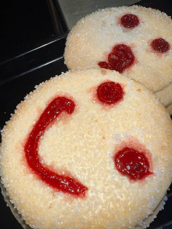 Order Smiley Face Sugar Cookie food online from Dortoni Bakery- East Norwich store, East Norwich on bringmethat.com