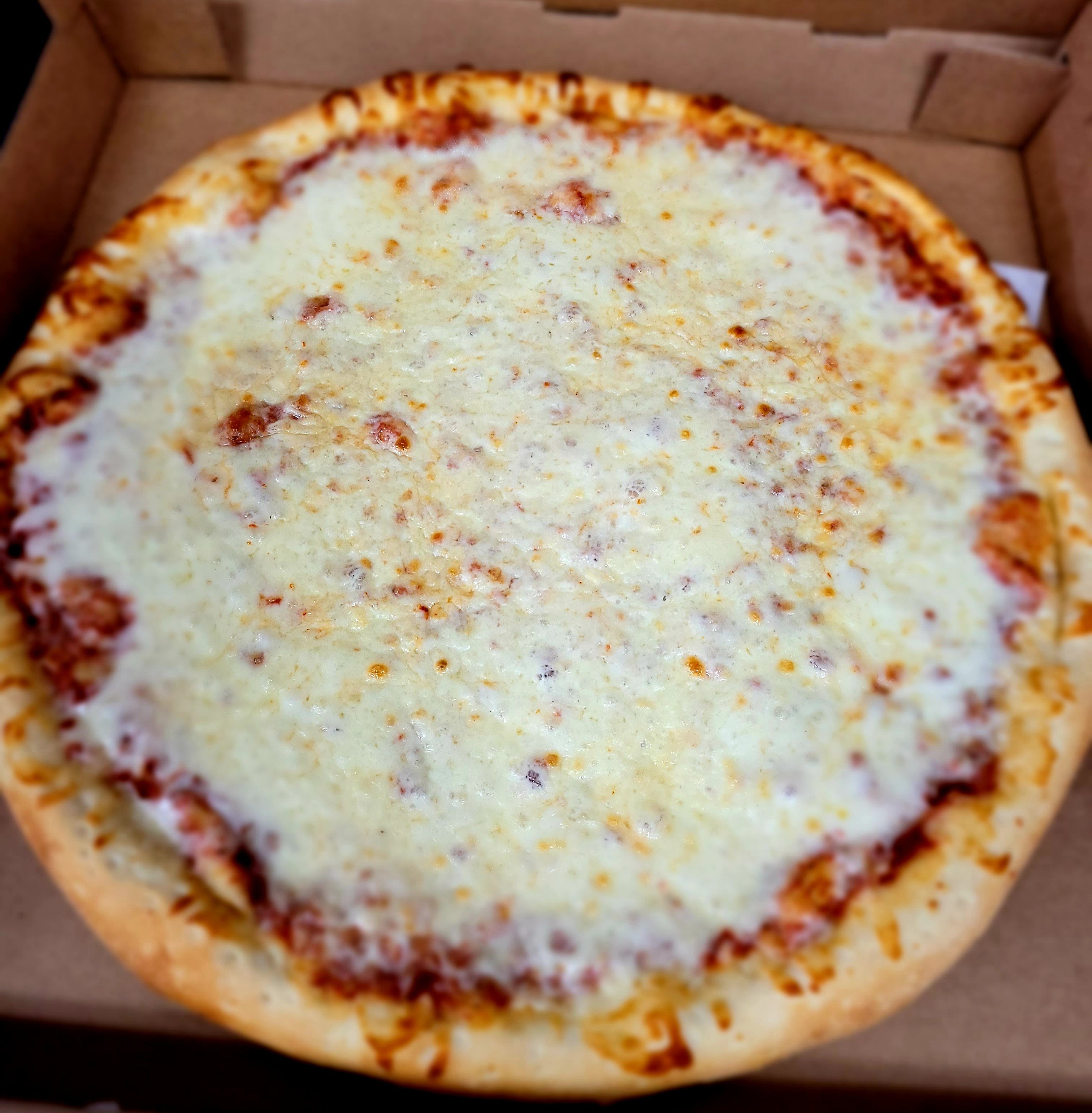 Order Cheese Pizza - Personal 10'' (4 Slices) food online from Cybelles Pizza store, Oakland on bringmethat.com