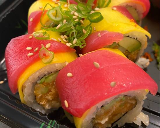Order Symphony of Color Roll food online from Kampai Sushi store, Los Alamitos on bringmethat.com