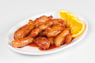Order Orange Chicken food online from Genghis Khan Restaurant store, Seattle on bringmethat.com