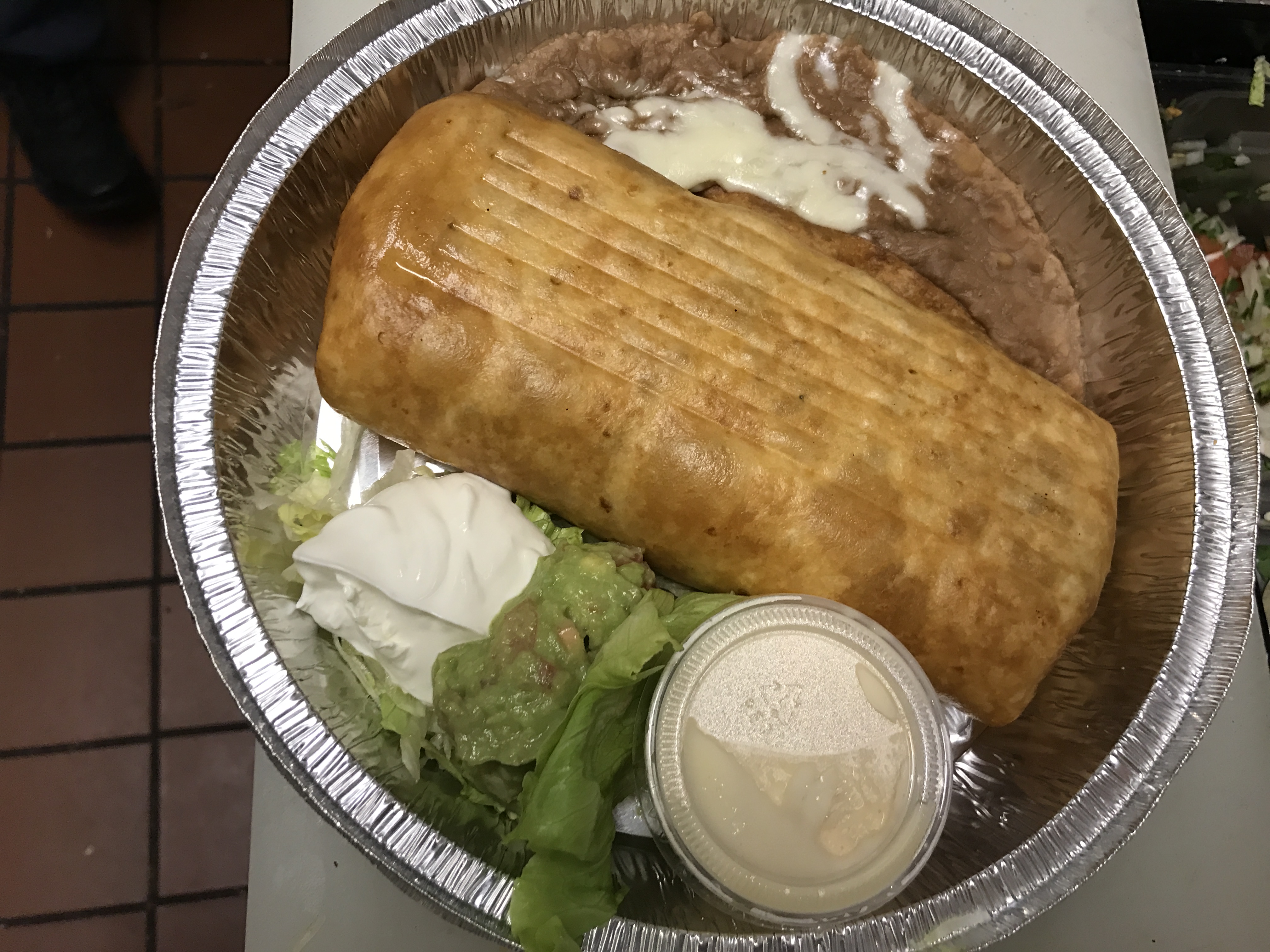 Order Chimichanga  food online from Jalapeno Mexican Restaurant store, Lawrenceville on bringmethat.com