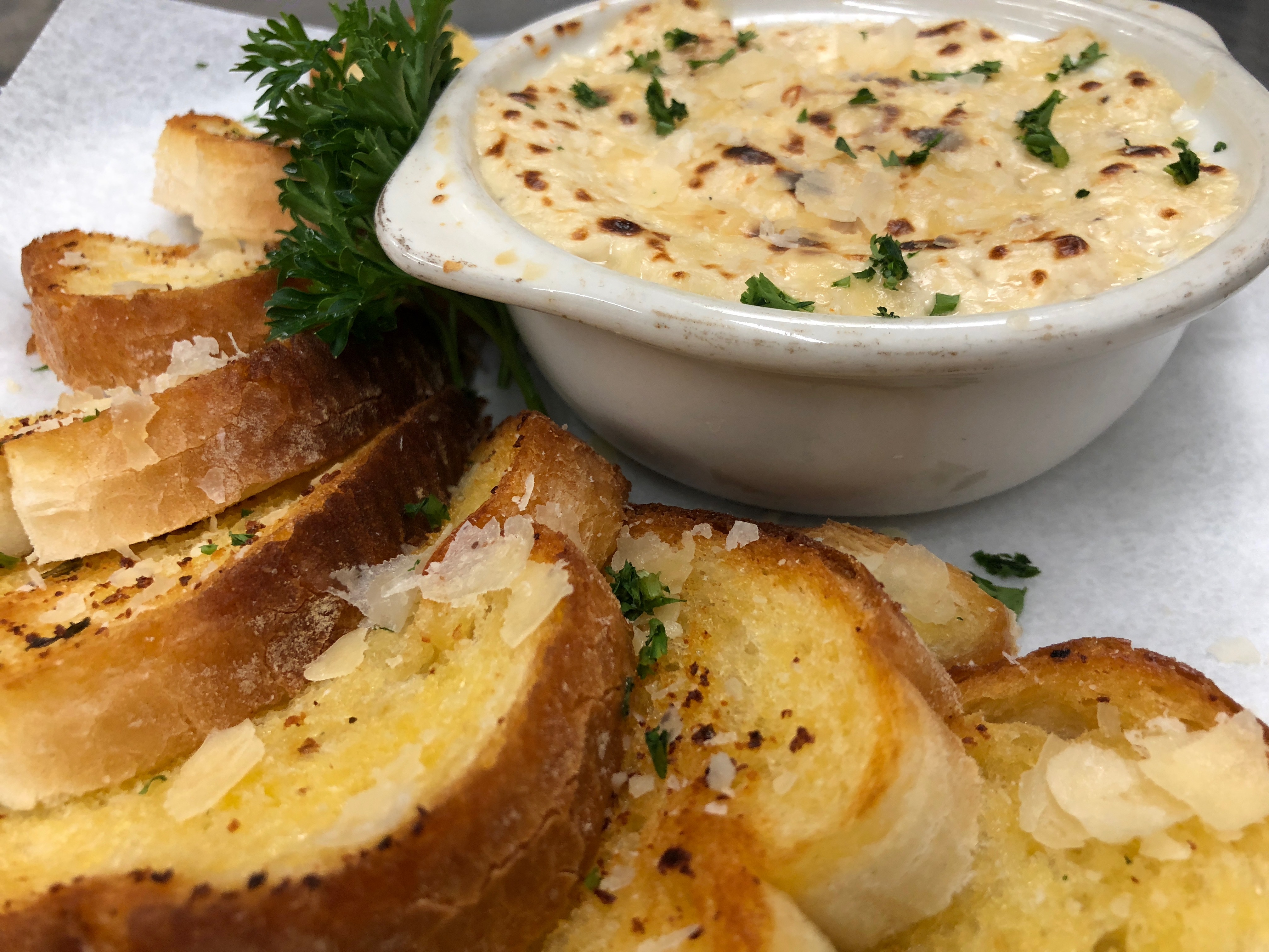 Order Alan’s Famous Crab Dip food online from Chef Alan Restaurant store, Reading on bringmethat.com