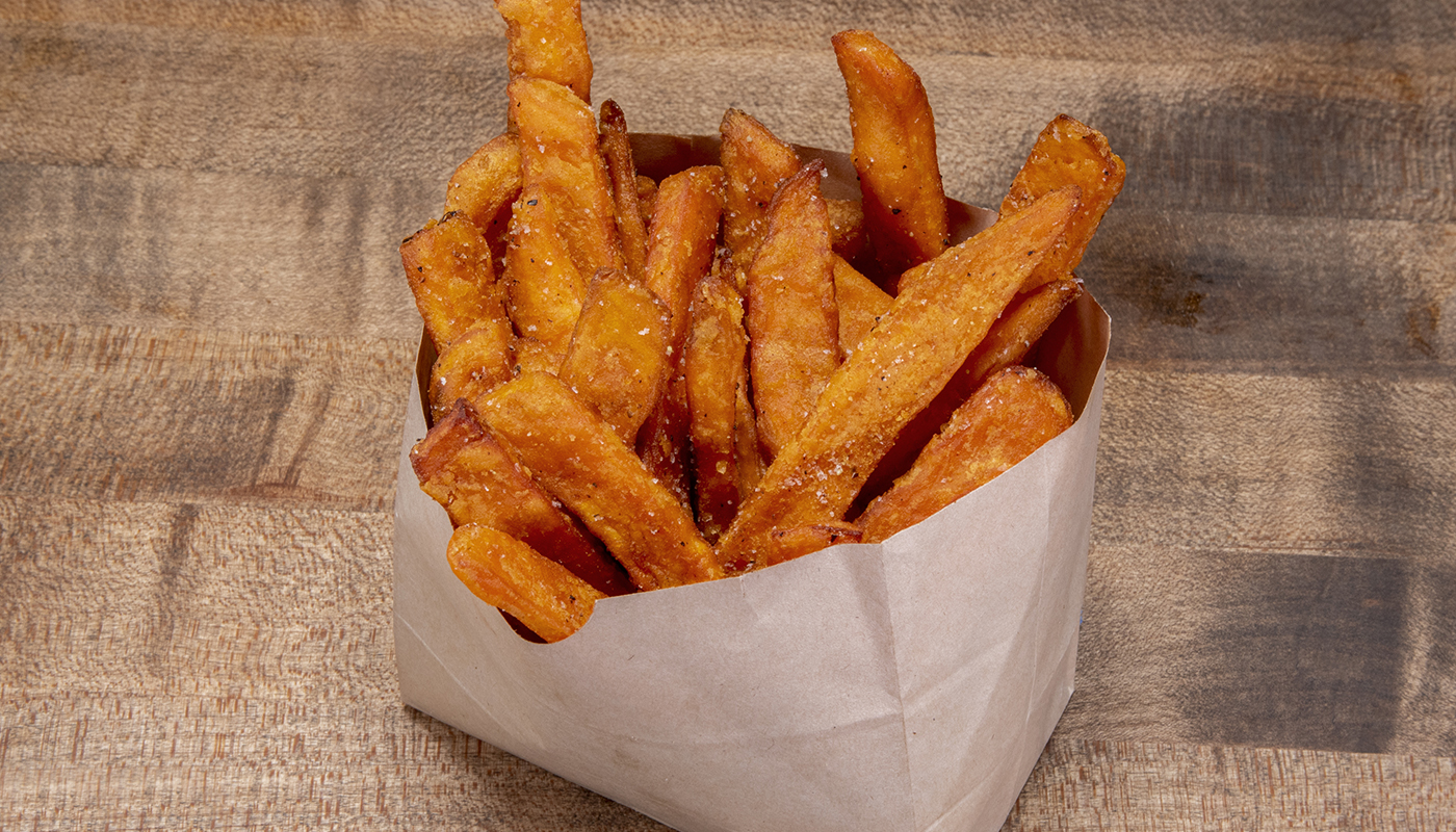 Order SWEET POTATO FRIES food online from Dog Haus store, Bethesda on bringmethat.com