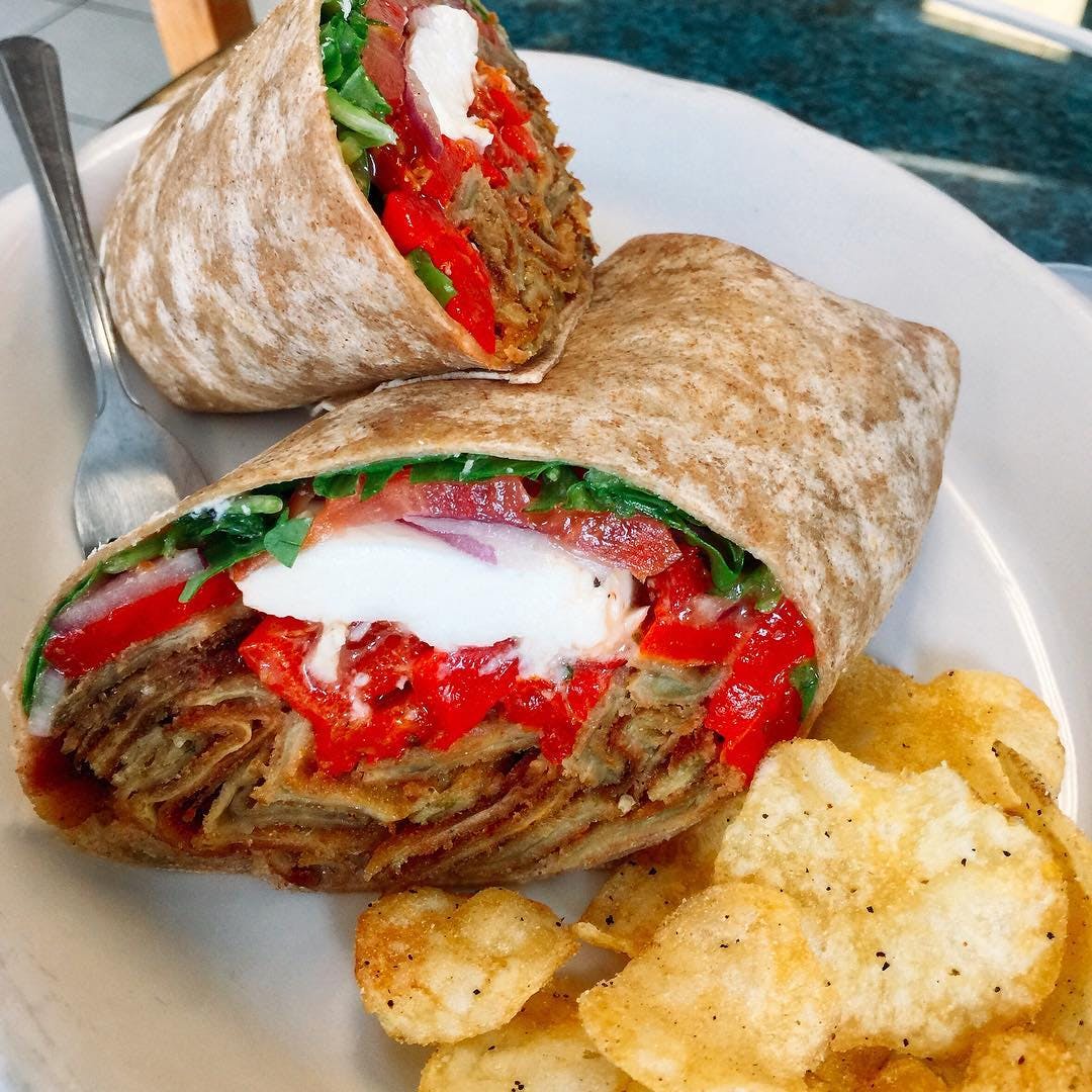 Order Eggplant Wrap - Wrap food online from Angelo's Pizza and Sub Shop store, Matawan on bringmethat.com