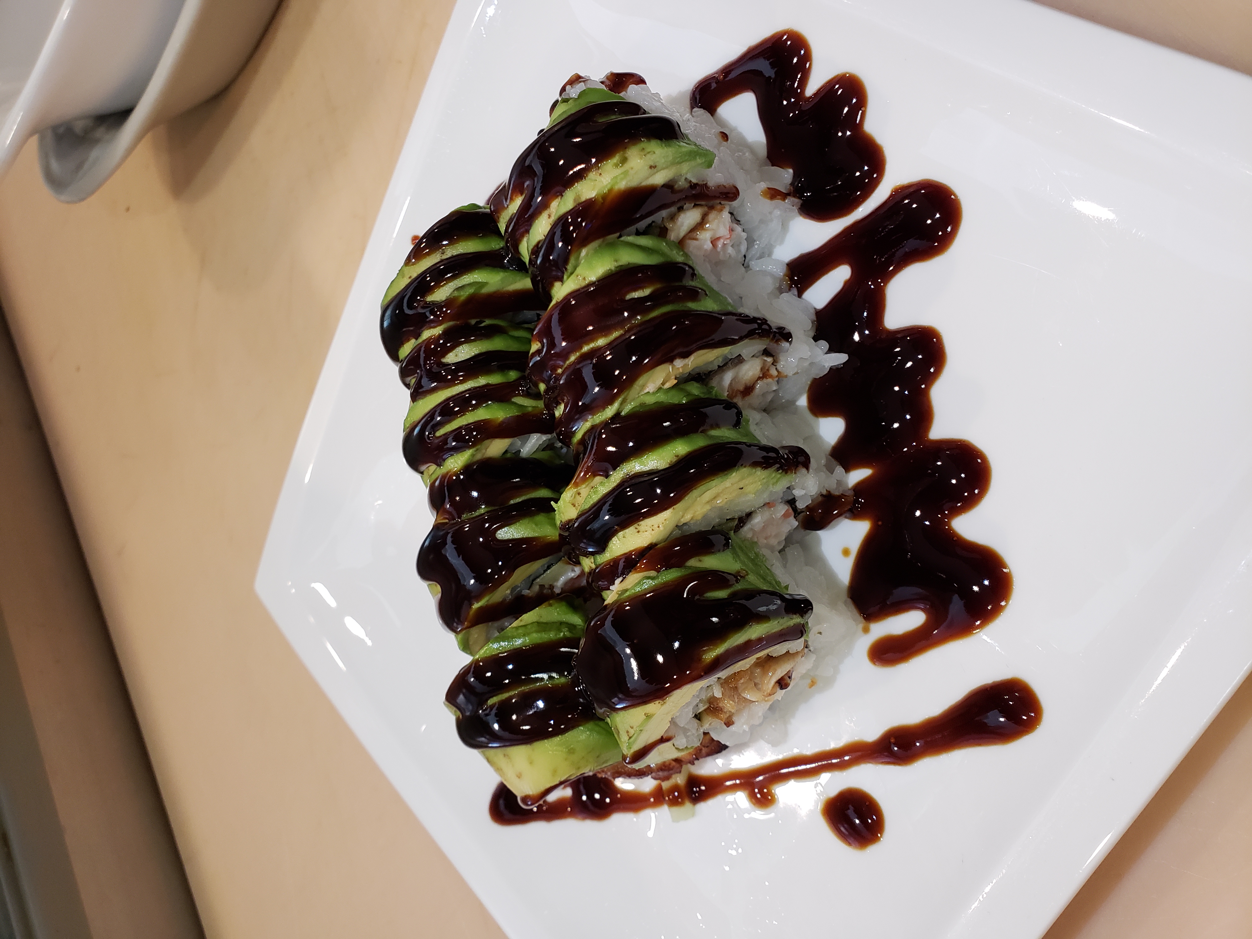 Order Caterpillar Roll food online from Hai Sushi store, Simi Valley on bringmethat.com