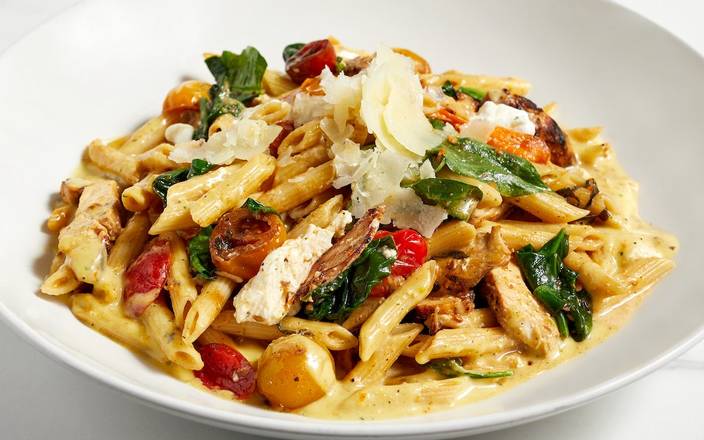 Order Bruschetta Chicken Pasta food online from Firebirds Wood Fired Grill store, North Wales on bringmethat.com