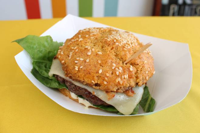 Order P+A Cheeseburger (Keto) food online from Plants + Animals store, Los Angeles on bringmethat.com