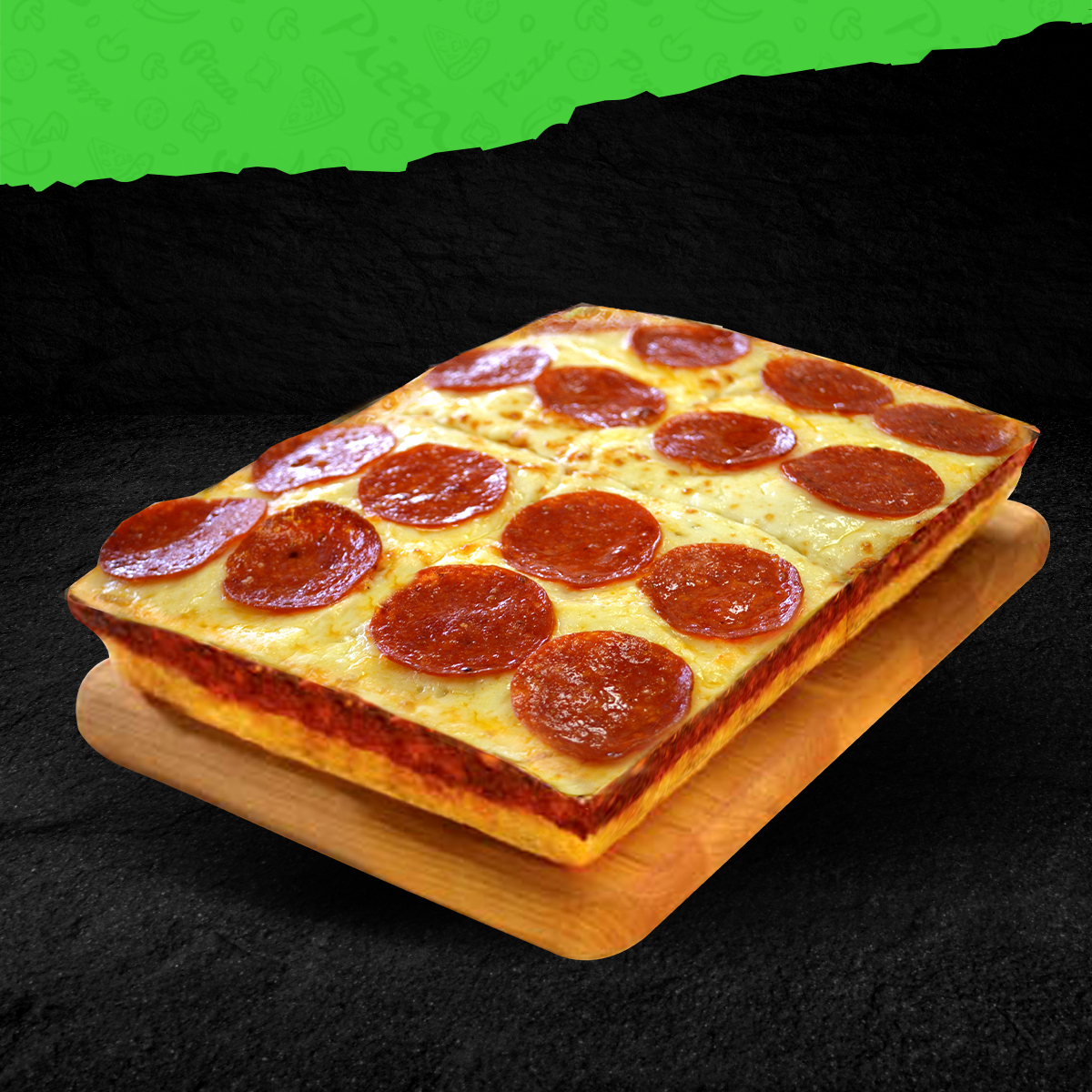 Order Personal Pan Pepperoni Pizza food online from Piara Pizza store, El Monte on bringmethat.com