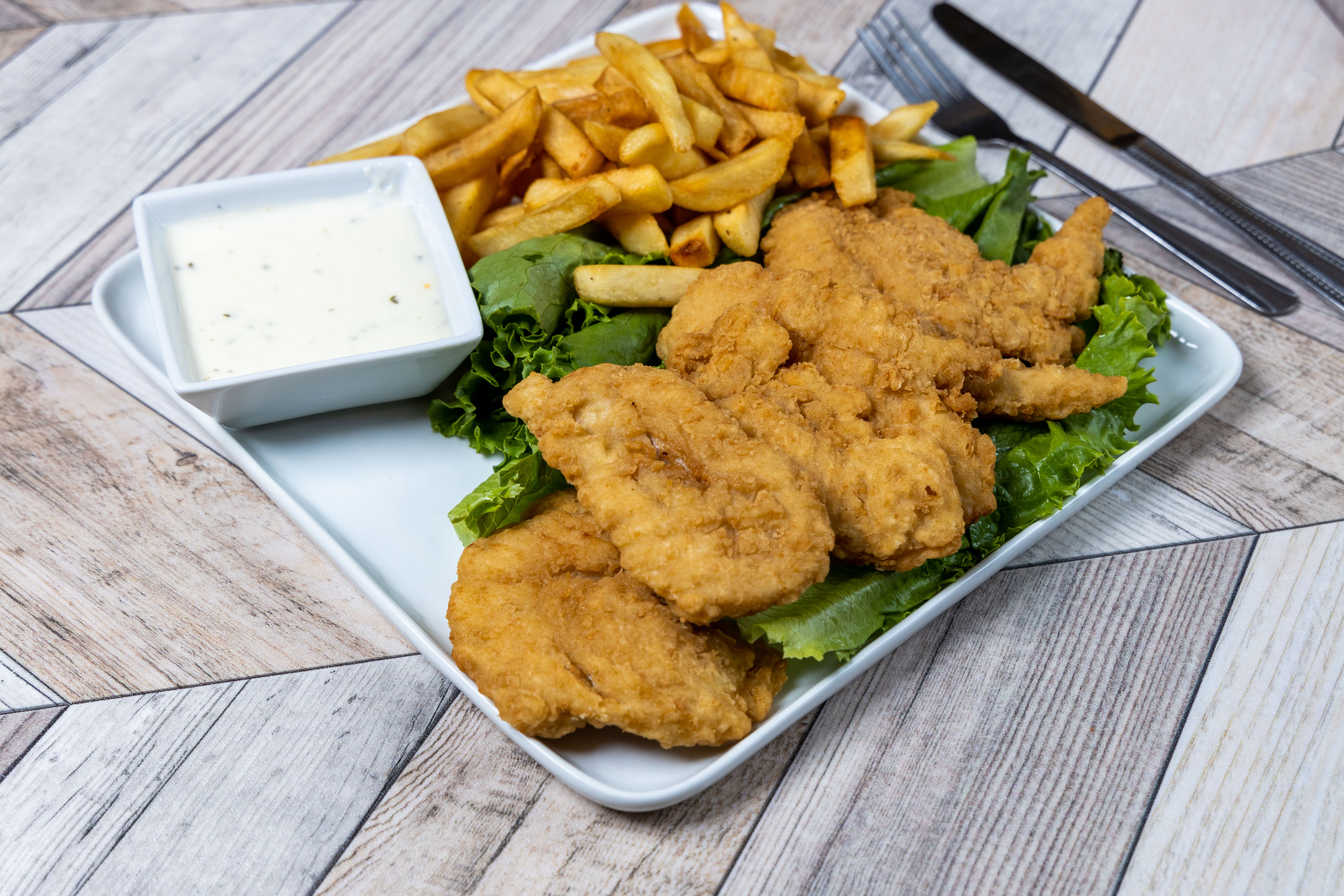 Order Fried Chicken tenders  food online from Top View Restaurant store, Chicago on bringmethat.com