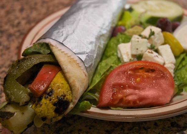 Order Grilled Vegetable Sandwich food online from Mediterranean Grill store, Athens on bringmethat.com