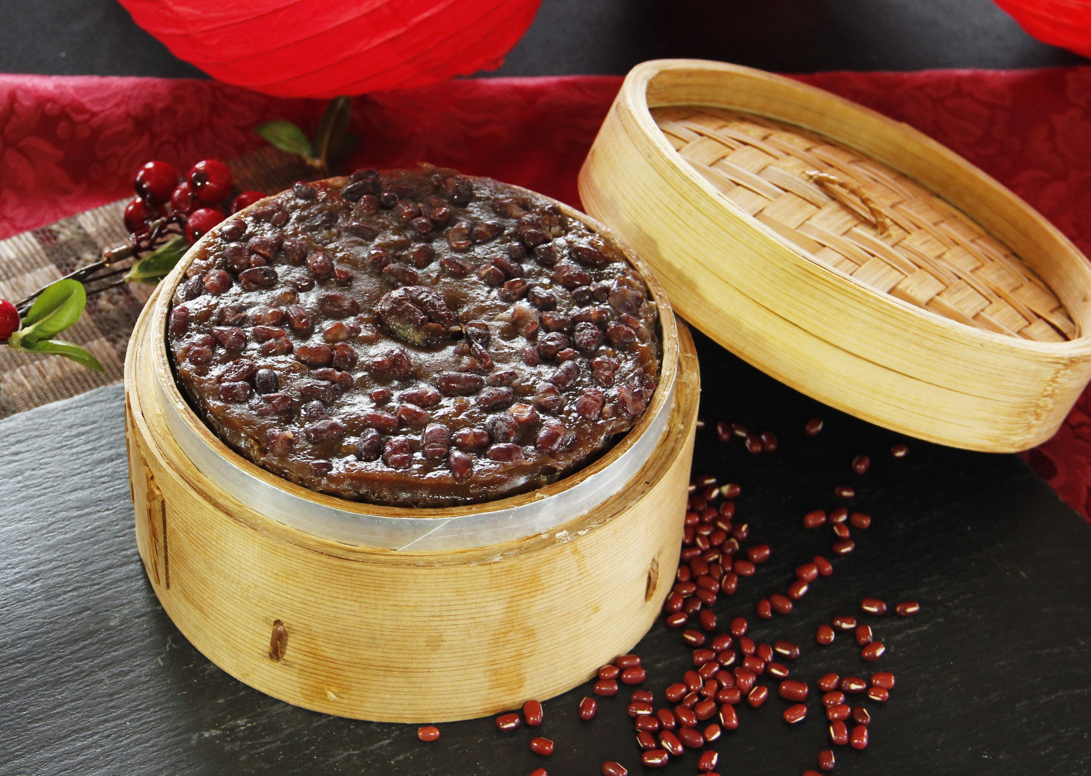 Order Red Bean Rice Cake food online from Sunmerry Bakery store, Temple City on bringmethat.com