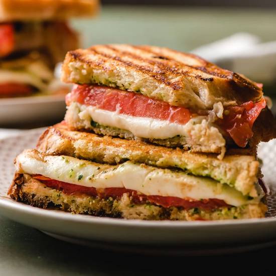 Order Caprice Panini food online from Mama Mia's store, Gilroy on bringmethat.com