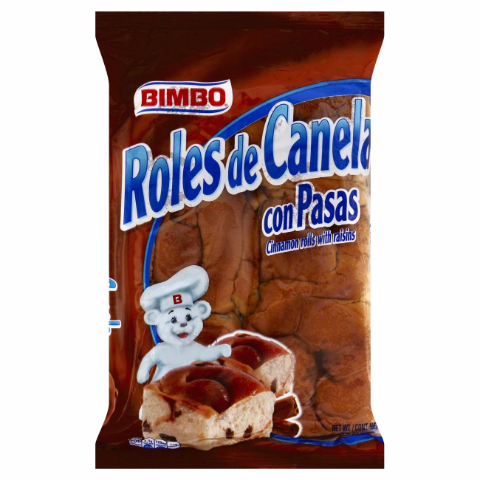 Order Bimbo Roles De Canela Con Pasas 6 Count food online from 7-Eleven store, East Moline on bringmethat.com