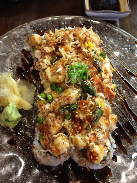 Order 26. Dynamite Roll food online from Big Fish Japanese Cuisine store, Sherman Oaks on bringmethat.com