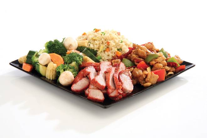 Order Three Item Combo food online from J&J Chinese Kitchen store, West Valley City on bringmethat.com