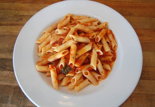 Order Penne All’ Arrabbiata food online from Rosti Tuscan Kitchen store, Santa Monica on bringmethat.com