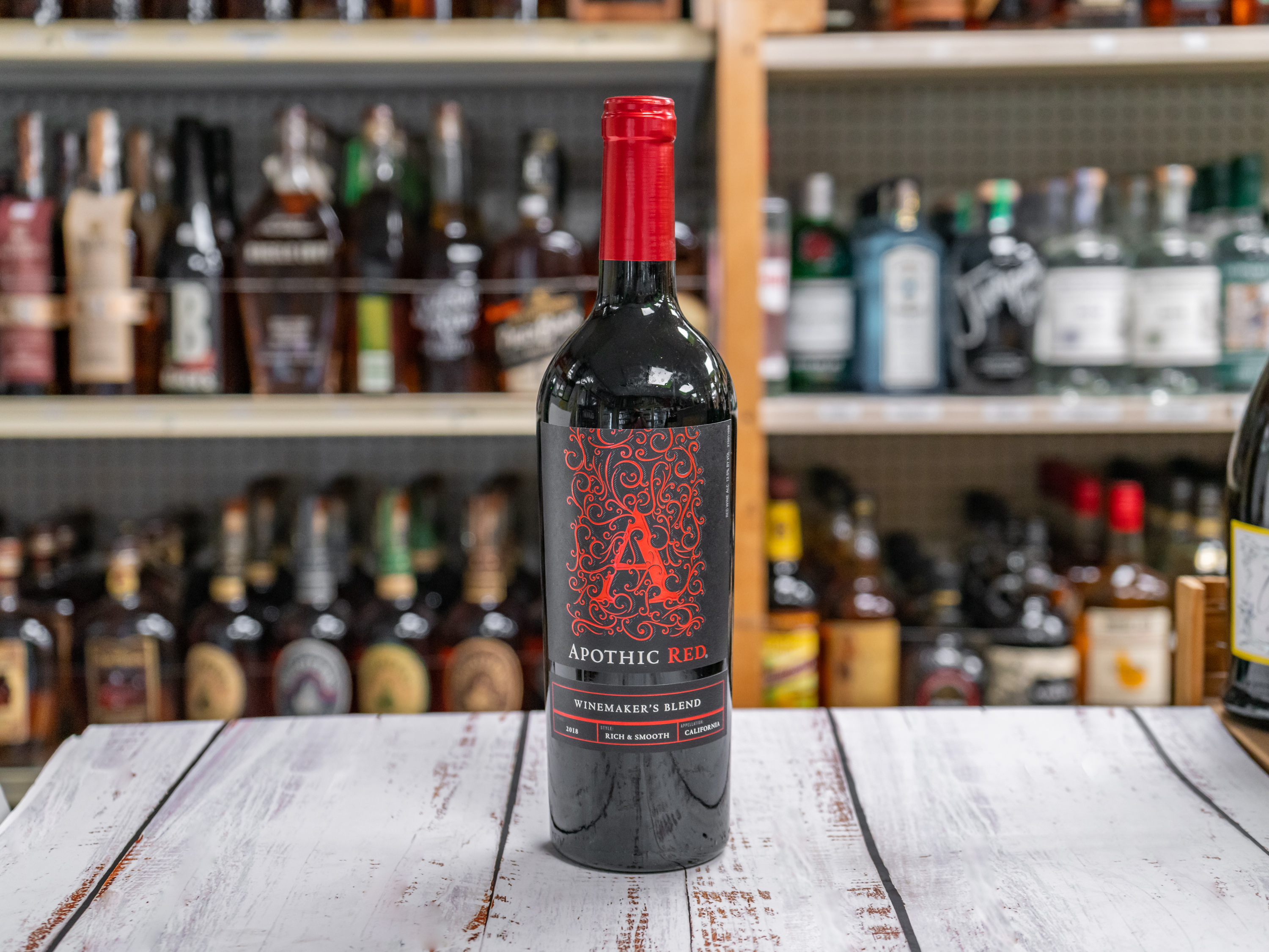 Order Apothic Red, 750 ml. Wine (13.5% ABV) food online from Kwik & Convenient store, San Francisco on bringmethat.com