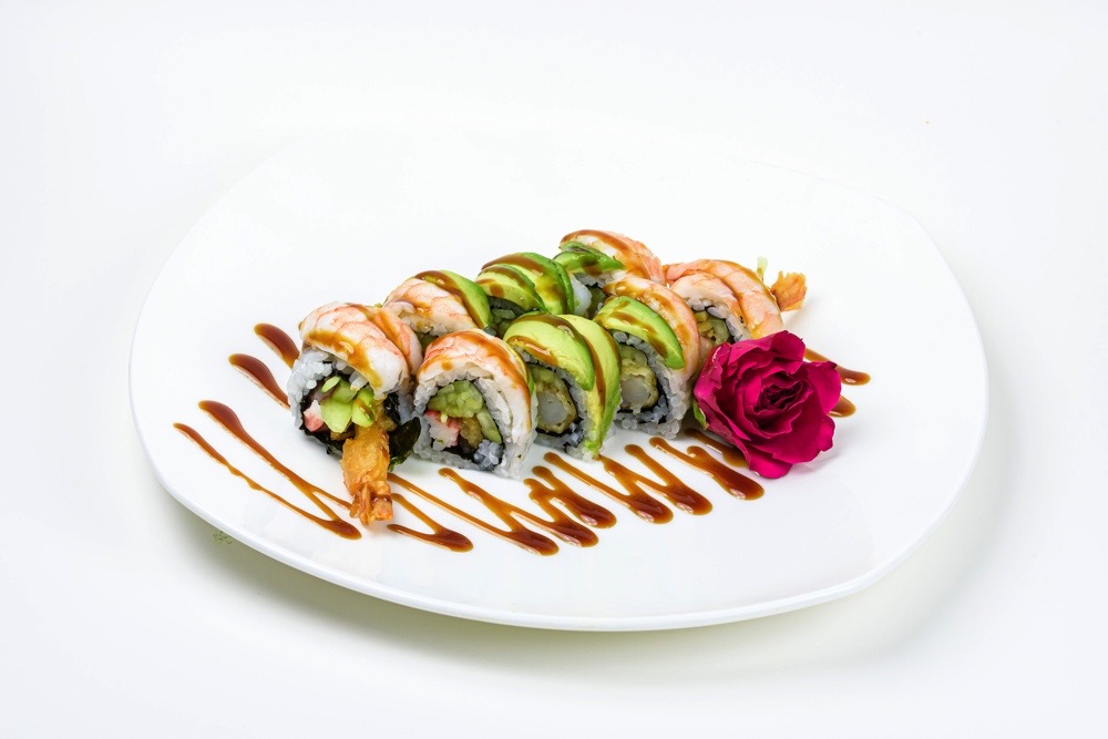 Order Shrimp Lover Roll food online from Sushi And Rolls store, Livonia on bringmethat.com