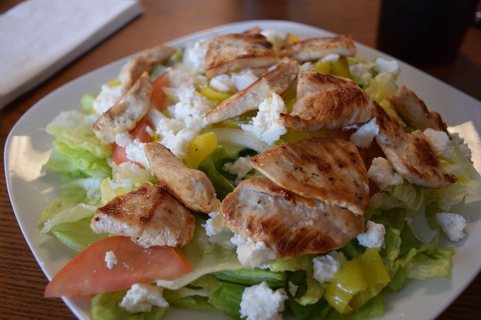 Order Grilled Chicken Salad food online from Kings New York Pizza LLC store, Winchester on bringmethat.com