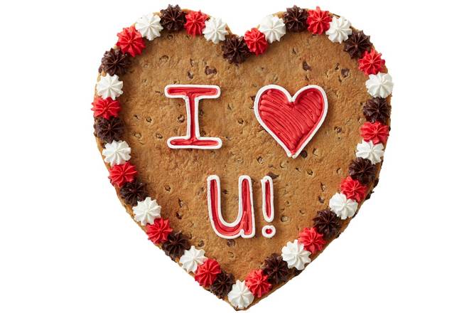 Order I Heart You! - HV2001 food online from Great American Cookies store, Denton on bringmethat.com
