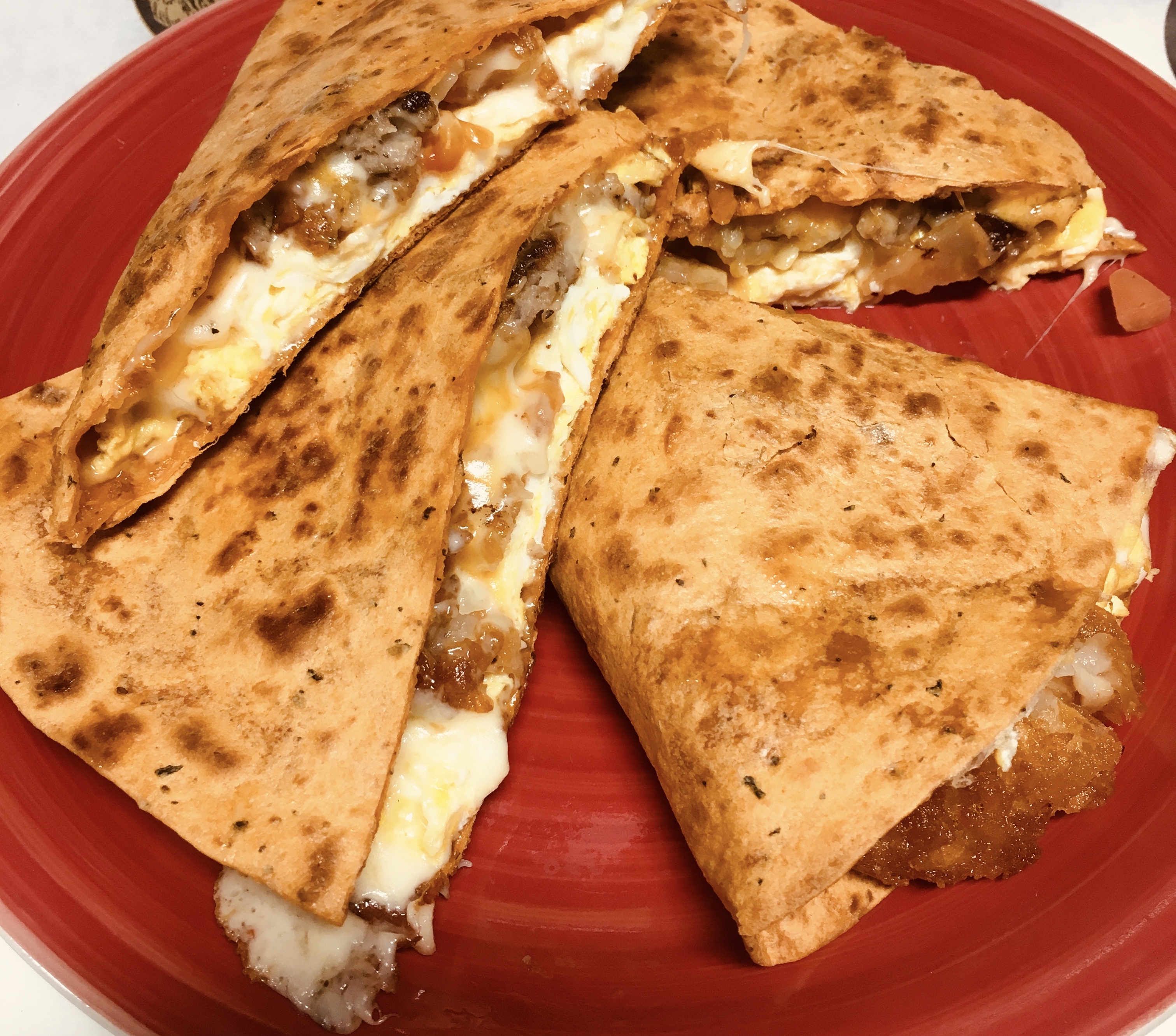 Order Grilled Chicken Quesadilla food online from Due Fratelli store, New Windsor on bringmethat.com