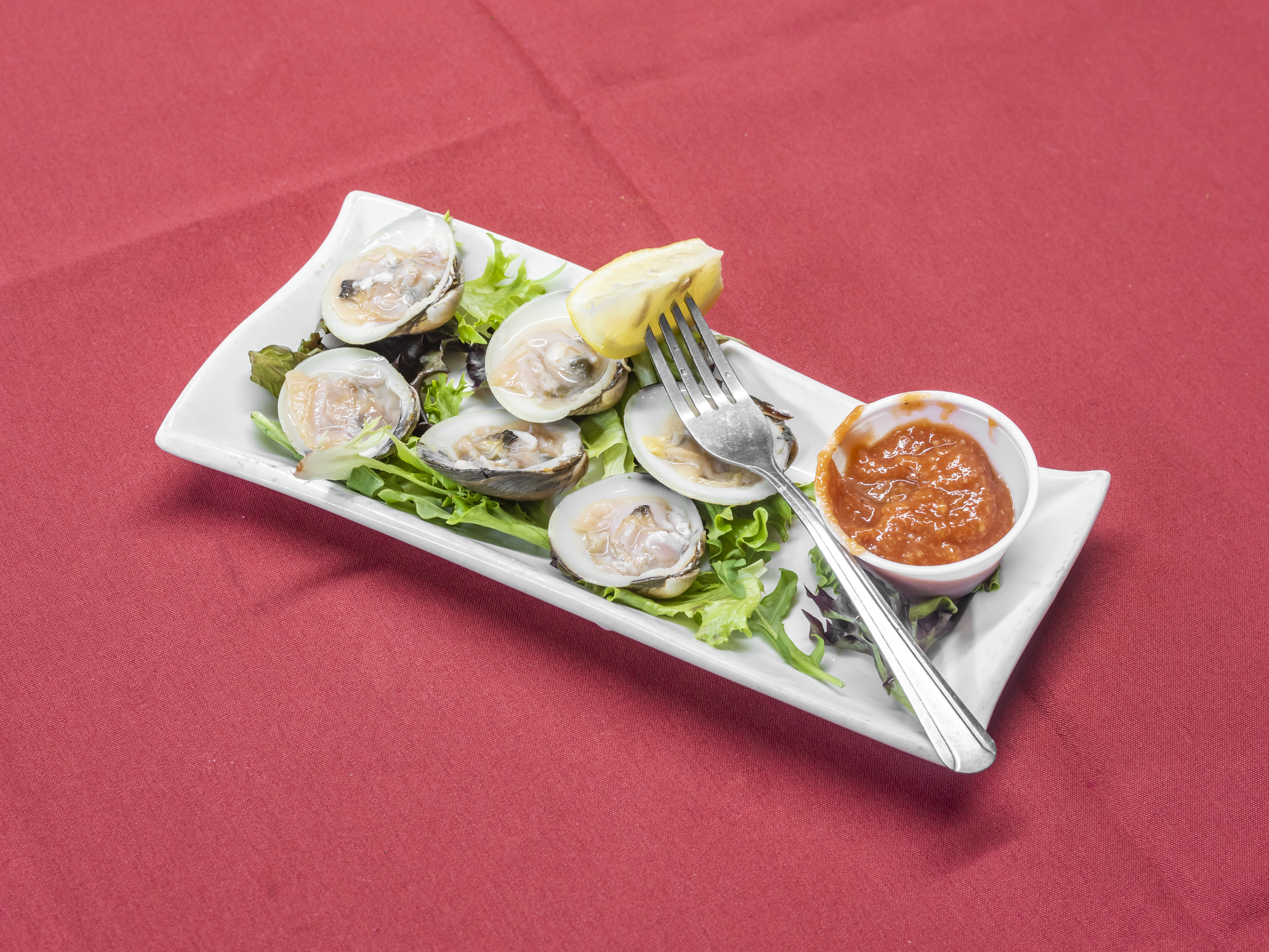 Order Clams On The 1/2 Shell food online from Fratello's store, Sea Girt on bringmethat.com