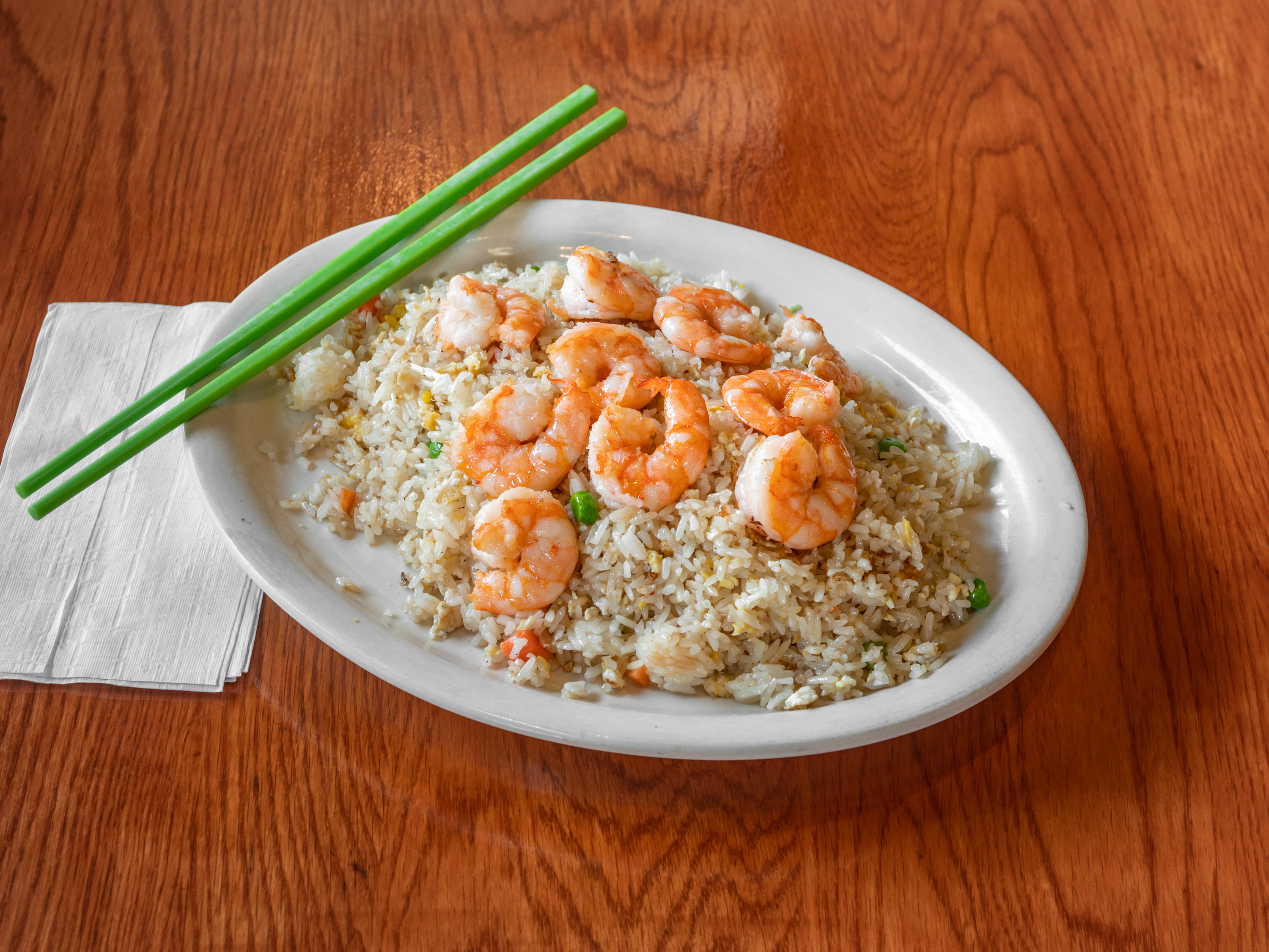 Order 263. Shrimp Fried Rice food online from Pho Hoang Inc store, Austin on bringmethat.com