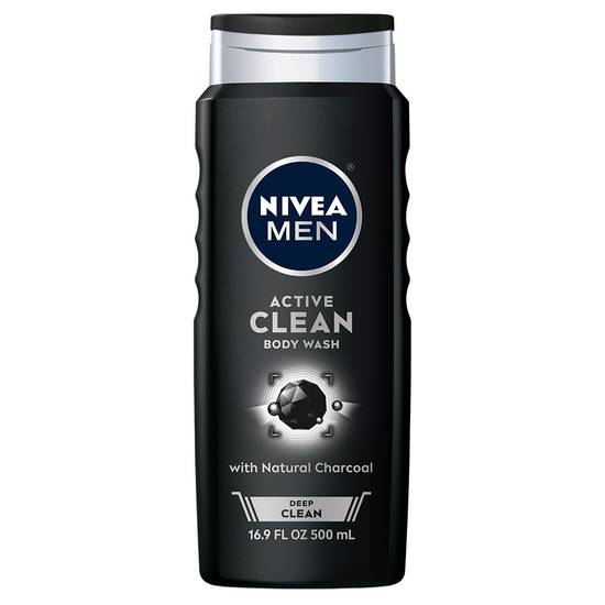 Order NIVEA MEN Deep Active Clean Charcoal Body Wash, 16.9 OZ food online from Cvs store, LANCASTER on bringmethat.com