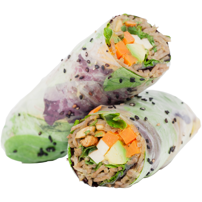 Order Nutty Buddy Wrap  food online from Beyond Sushi store, New York on bringmethat.com